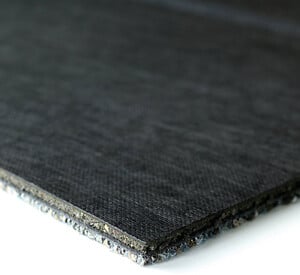 carpet tile interface with acoustic backing ReCushion