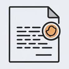 final certification of compliance icon